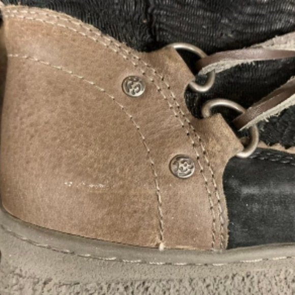 OTBT Slope low calf winter boot womens 9 in black - Picture 10 of 11